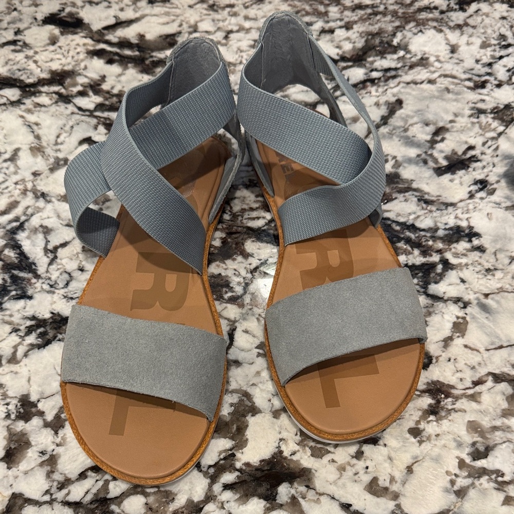 Sorel Dusty Blue Women's Sandals